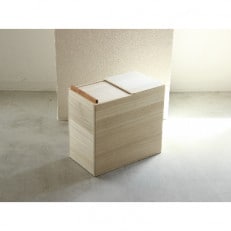 桐製米びつ　10kg