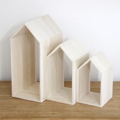 本の家　3つセット