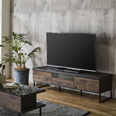 テレビ台 180 テレビボード おしゃれ 木目調 ブルックリン ヴィンテージ tv台 テレビボード tvボード 180cm ローボード 収納
