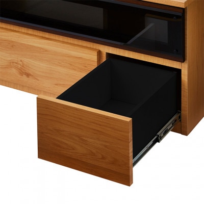 テレビボード幅90　国産家具　NA/BR