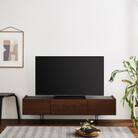 テレビボード幅150カジュアル　国産家具　NA/BR