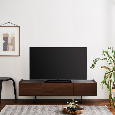テレビボード幅150カジュアル　国産家具　NA/BR
