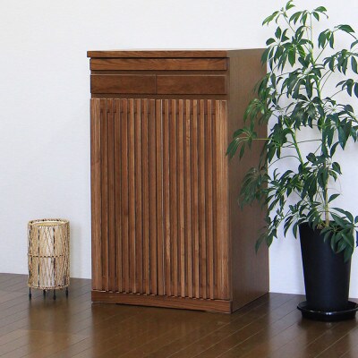 仏壇下台 大川家具 完成品 60cm AKBU-02-60H LBR