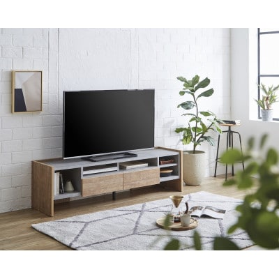 テレビボード　コラボ　160　ナチュラル木目