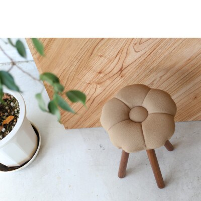 monaca stool:sakura【モナカ/ウォールナット/高さ30cm】