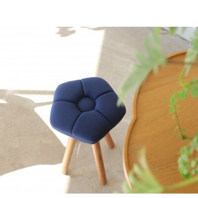 monaca stool:kikyo【ネイビー/栴檀/高さ45cm】