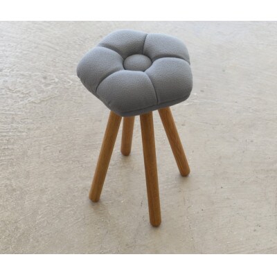 monaca stool:kikyo【グレー/栴檀/高さ45cm】