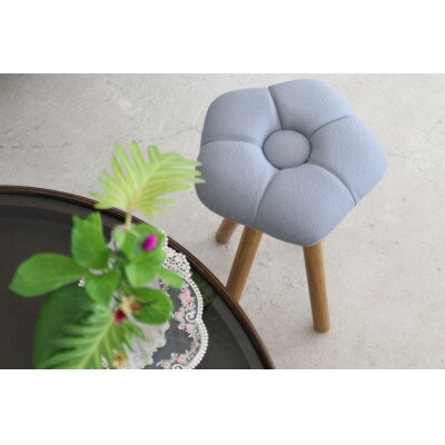 monaca stool:kikyo【グレー/栴檀/高さ45cm】