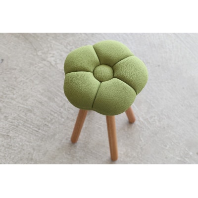 monaca stool:tsubaki【抹茶/オーク/高さ30cm】
