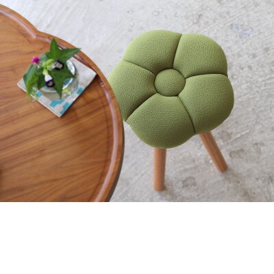 monaca stool:tsubaki【抹茶/オーク/高さ30cm】