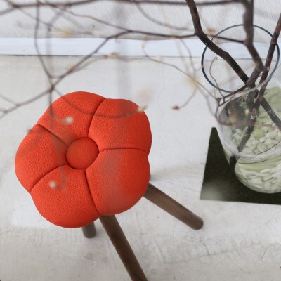 monaca stool:tsubaki【レンガ/ウォールナット/高さ30cm】