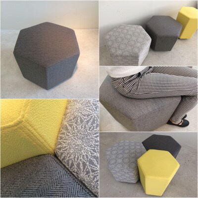 Ricca stool M:【ダークグレー/高さ45cm】