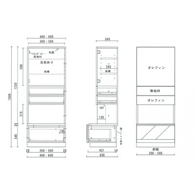 ブロッコ40キャビネット(右)