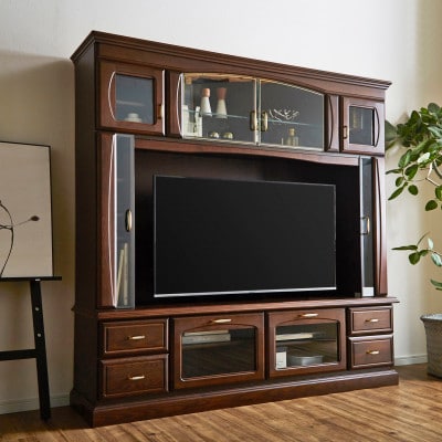 バーボン 幅200cm テレビボード 壁掛けアーム付