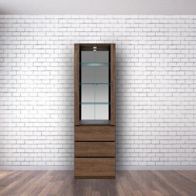 テラ 60コレクションボード LEDライト付 大川家具