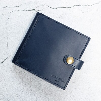 mafpinto 二つ折り財布 ネイビー
