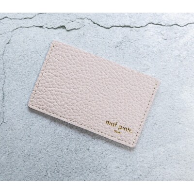 mafpinto ADRIALINE カードケース 一枚入れ ライトピンク