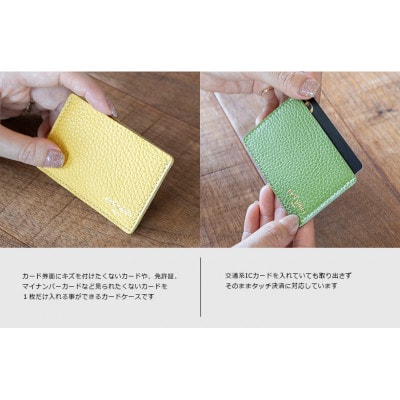 mafpinto ADRIALINE カードケース 一枚入れ ブルー