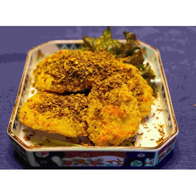 はかた一番どり　チキンカツ×4P+エスニックスパイス(大川市)
