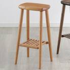 キッチンハイスツール　ブラックチェリー材