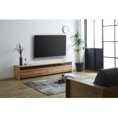 テレビボード レンジ 220サイズ/ウォールナット