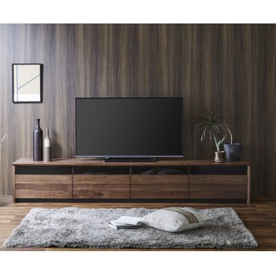 テレビボード レンジ 240サイズ/ウォールナット