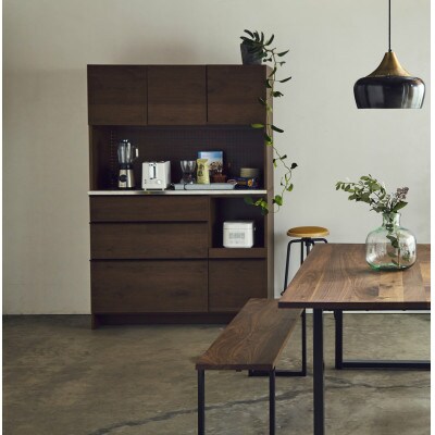 オープンダイニングボード オウル 120サイズ/ウォールナット