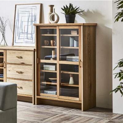 キャビネット　ケイウン　オーク