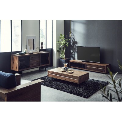 サイドボード　ヨウロウ　ウォールナット/台輪タイプ