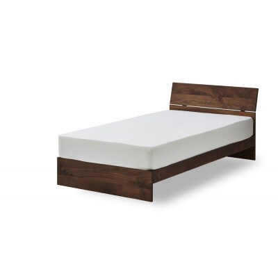 ベッドフレーム　ケイチョウ　シングル/ウォールナット