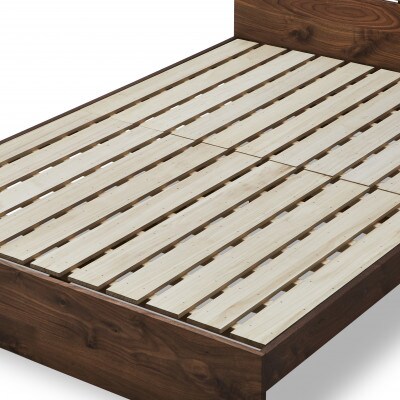 ベッドフレーム　ケイチョウ　シングル/ウォールナット