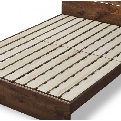 ベッドフレーム　ケイチョウ　セミダブル/ウォールナット