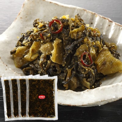 博多ふくいちのめんたい辛子高菜200g×4袋(大川市)