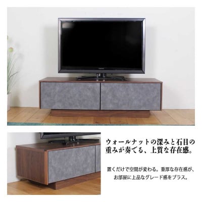 logic 120cm テレビ台 ローボード ウォールナット/オーク