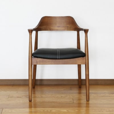 美品　adal 本革ダイニングチェア　1脚 ユアサプライムス.com｜ダイニングチェア 1脚 木目調 スチール脚