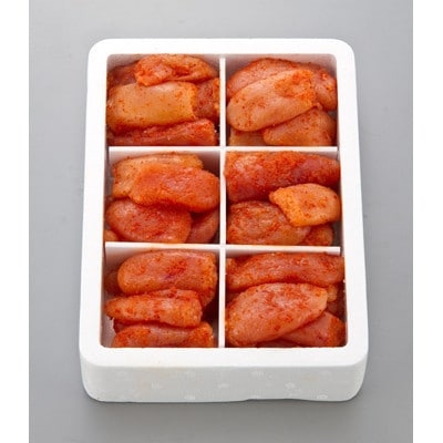 博多の味本舗　厳選国産牛博多もつ鍋と辛子明太子1kg(6仕切り)セット(大川市)