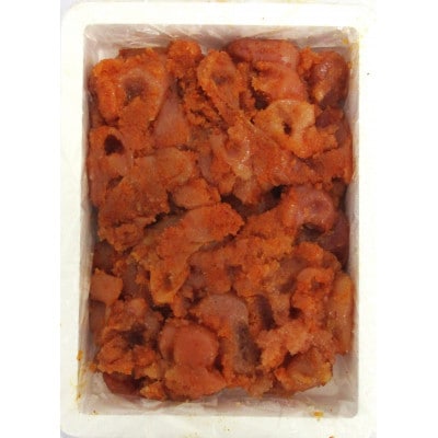 訳あり!無着色辛子明太子(切子)1kg×10個(10kg)(大川市)