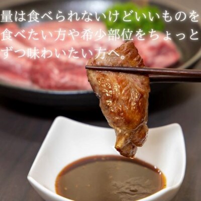 【2ヵ月毎定期便】博多和牛A4ランク以上 希少部位おまかせ6種セット420g(大川市)全6回