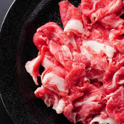 博多和牛A4ランク以上切り落とし　訳あり!　1.6kg(400g×4個)(大川市)