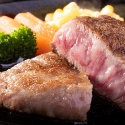 博多和牛A4以上ステーキ4種ヒレ・サーロイン150g、モモ・ミスジ100g　各1枚(大川市)