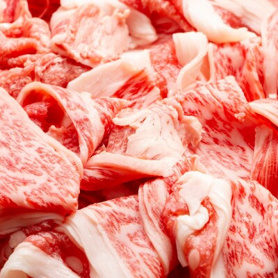 【毎月定期便】博多和牛A4ランク以上切り落とし 訳あり 1.6kg(400g×4)(大川市)全12回