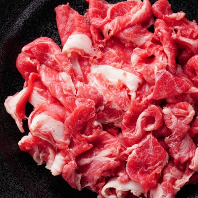 【毎月定期便】博多和牛A4ランク以上切り落とし　訳あり!　400g(大川市)全6回