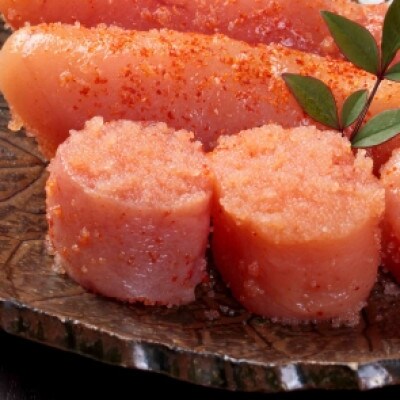 稲石 無着色辛子明太子 ひとくちカット(300g)(大川市)