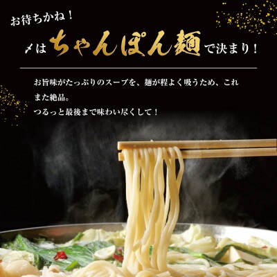 もつ鍋(味噌)3人前セット(大川市)