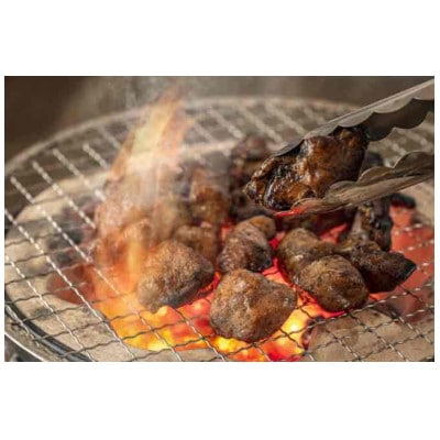 鶏の黒煙炭火焼き1kg(レトルトパック)(大川市)