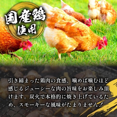 鶏の黒煙炭火焼き1kg(レトルトパック)(大川市)