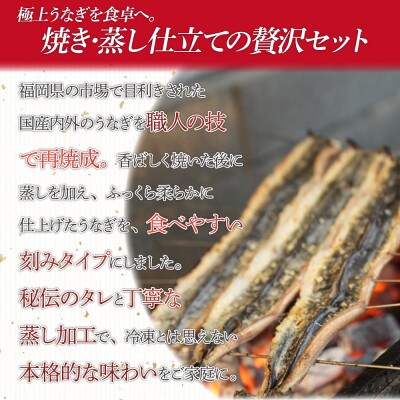 刻みうなぎ蒲焼250g×4パック　計1kg(大川市)