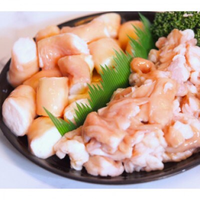 博多もつ鍋 小腸・丸腸しょうゆ味セット(4～5人前)008(大川市)