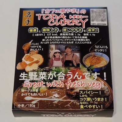 レトルト「カフェ里やまのTODAカレー」180g×40パック