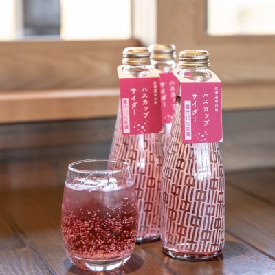 ハスカップサイダー【ナカガワのナカガワ】240ml×12本